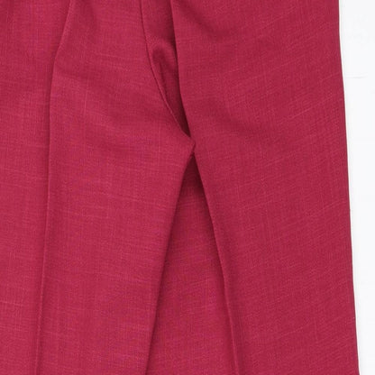 Alfred Dunner Womens Pink   Trousers  Size 10 L27 in