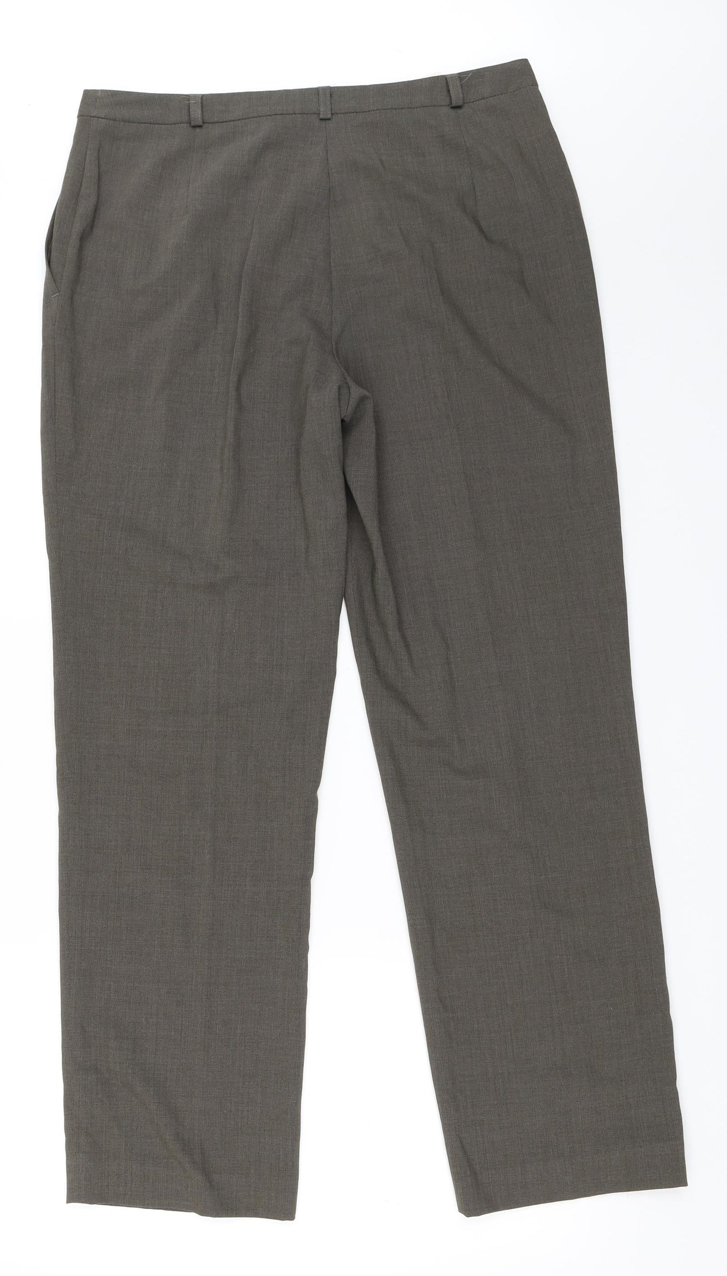 Bianca Womens Green   Trousers  Size 40 L30 in