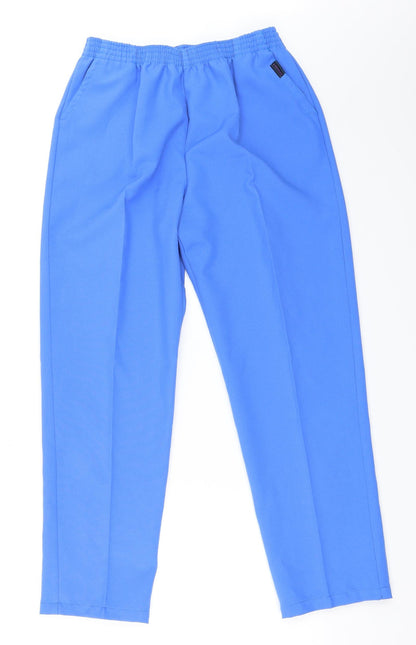 Vagarro Womens Blue   Trousers  Size 44 L27 in