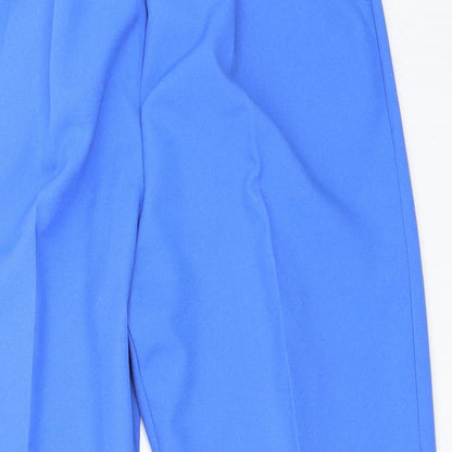 Vagarro Womens Blue   Trousers  Size 44 L27 in