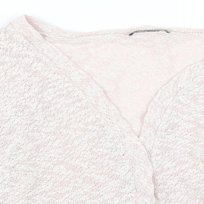 Preworn Womens Pink   Cardigan Jumper Size L