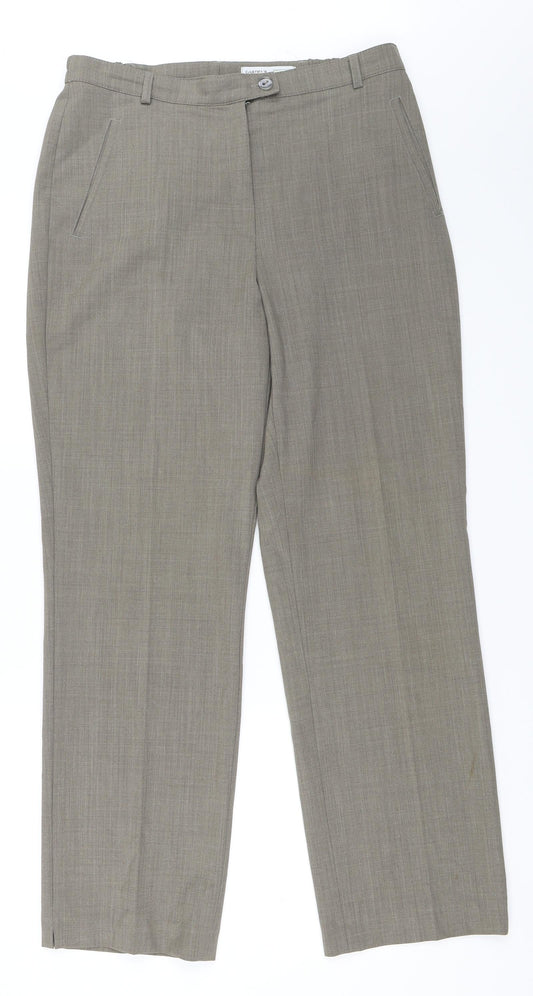 GARDEUR Womens Grey   Trousers  Size 40 L30 in