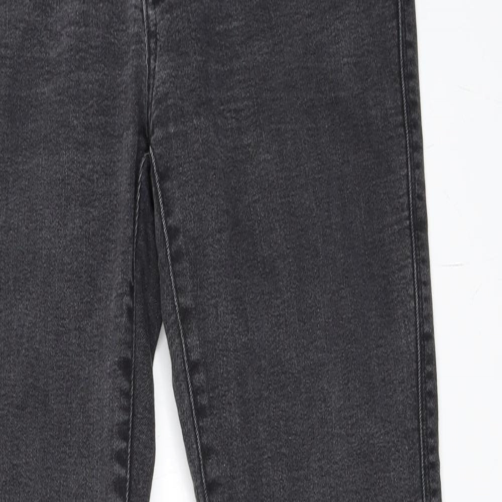 Zara Womens Grey  Denim Skinny Jeans Size 38 L28 in