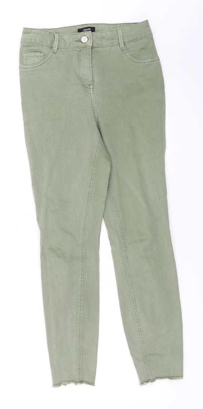 Matalan Womens Green   Skinny Jeans Size 10 L27 in