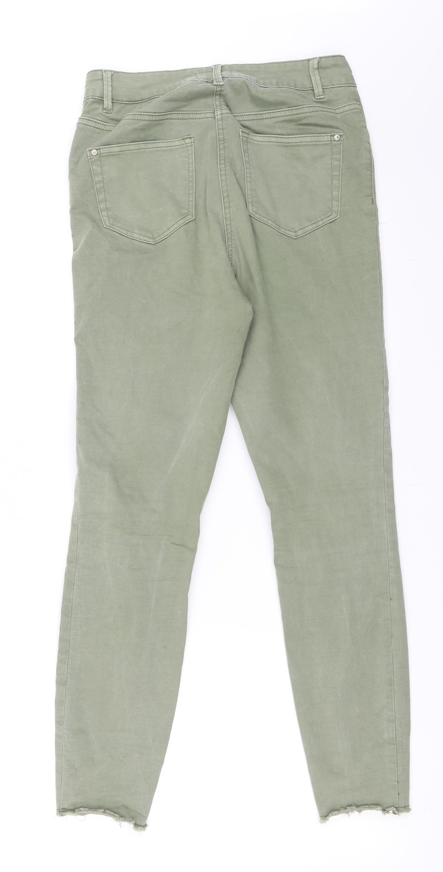 Matalan Womens Green   Skinny Jeans Size 10 L27 in