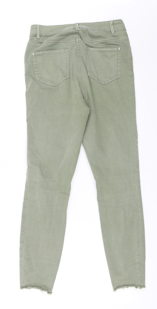 Matalan Womens Green   Skinny Jeans Size 10 L27 in