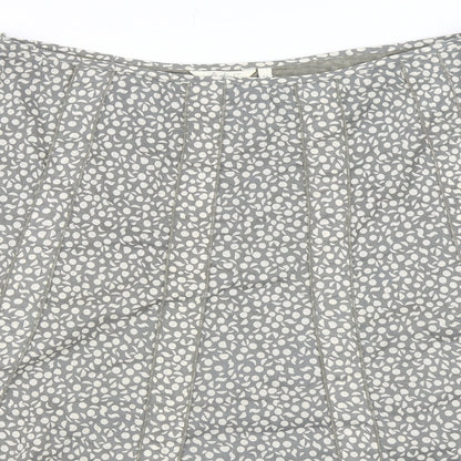 Adini Womens Grey   Flare Skirt Size L