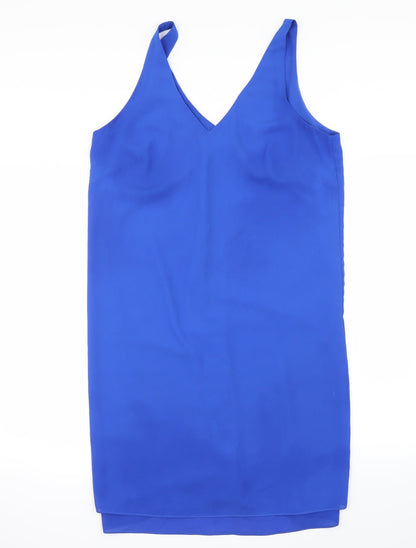 Womens UK Size 12 George Blue Basic Blouse