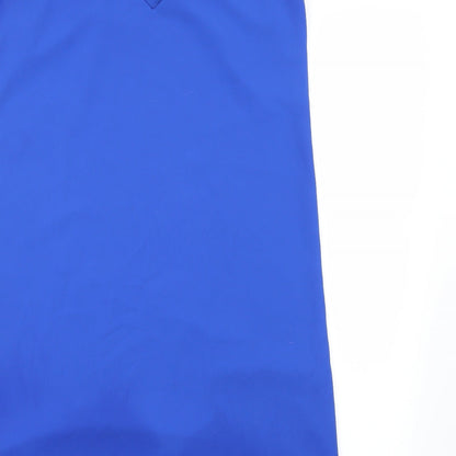 Womens UK Size 12 George Blue Basic Blouse