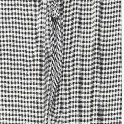 Topshop Womens White Check  Jegging Trousers Size 10 L27 in