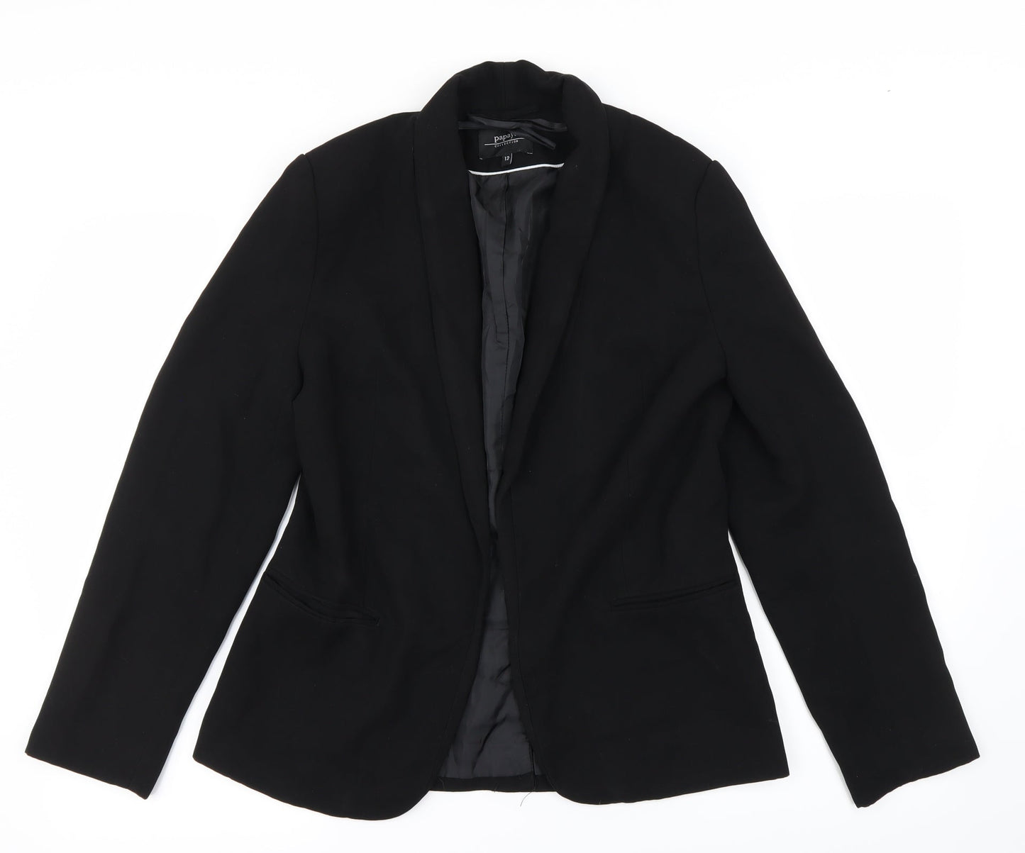 Marks and Spencer Womens Black   Jacket Blazer Size 12