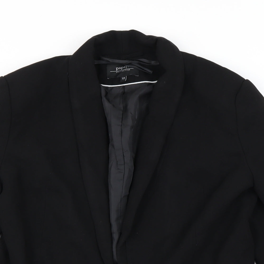 Marks and Spencer Womens Black   Jacket Blazer Size 12