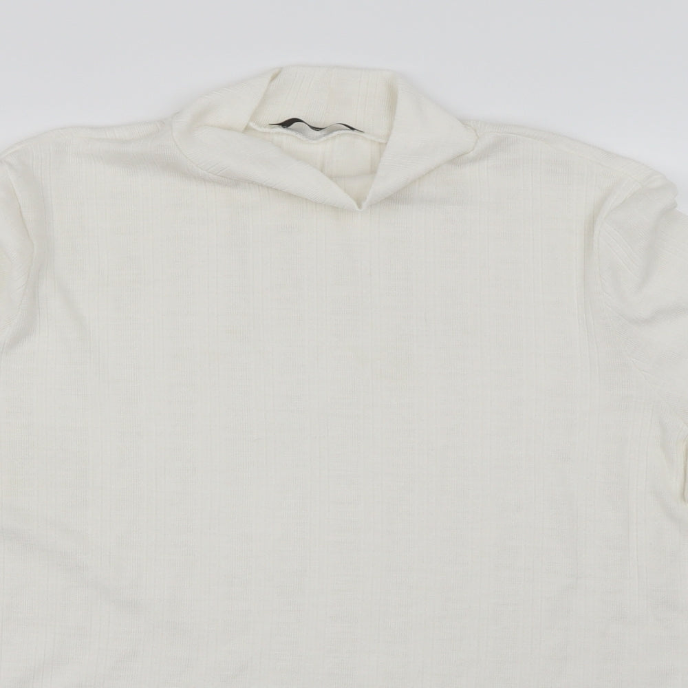 George Womens White   Basic T-Shirt Size 22