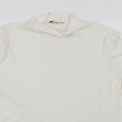 George Womens White   Basic T-Shirt Size 22