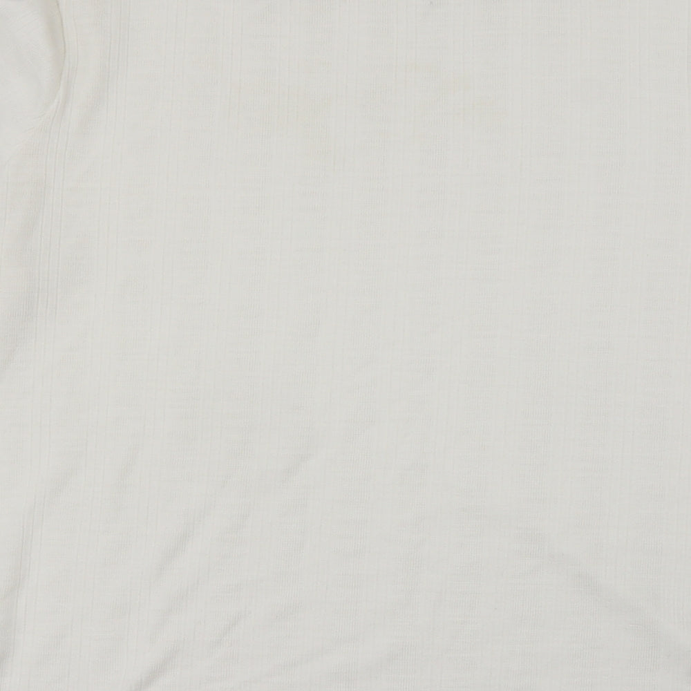 George Womens White   Basic T-Shirt Size 22