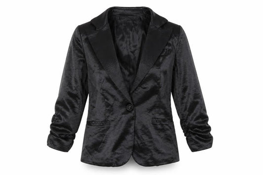Womens UK Size XS Mango Black Jacket
