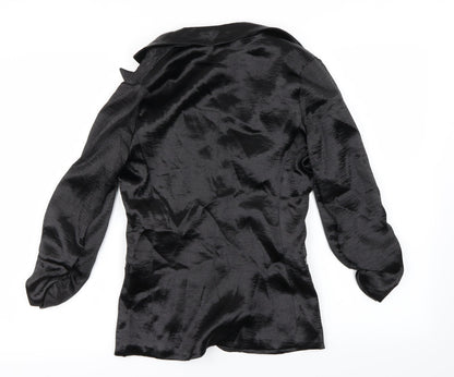 Womens UK Size XS Mango Black Jacket