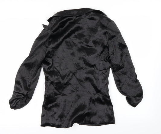 Womens UK Size XS Mango Black Jacket