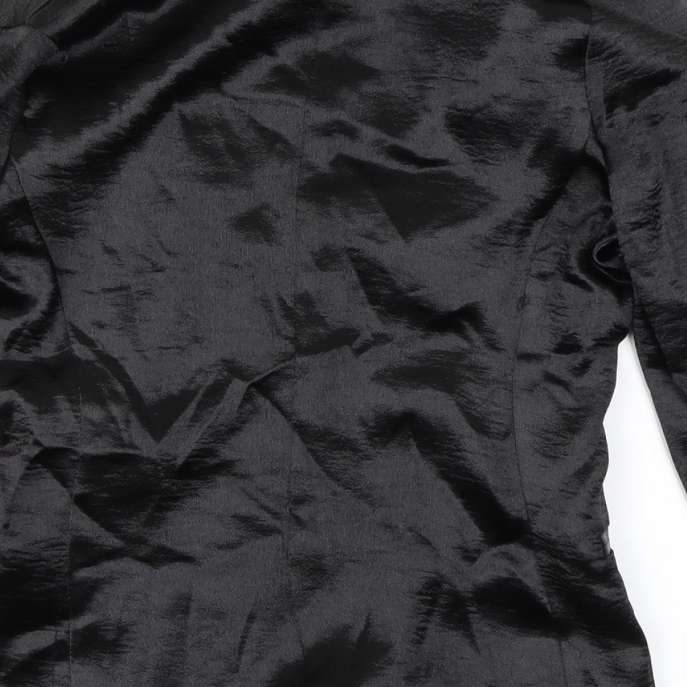 Womens UK Size XS Mango Black Jacket