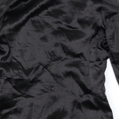 Womens UK Size XS Mango Black Jacket
