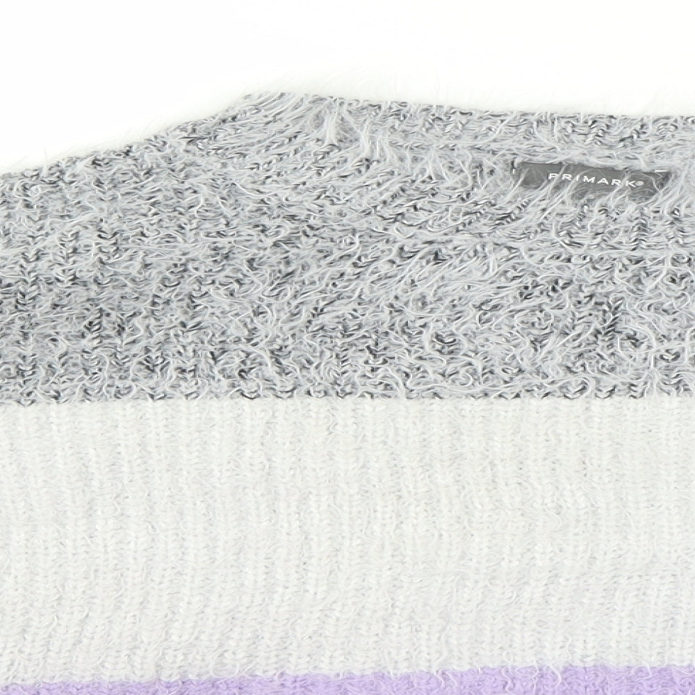 Primark Womens Purple   Pullover Jumper Size S