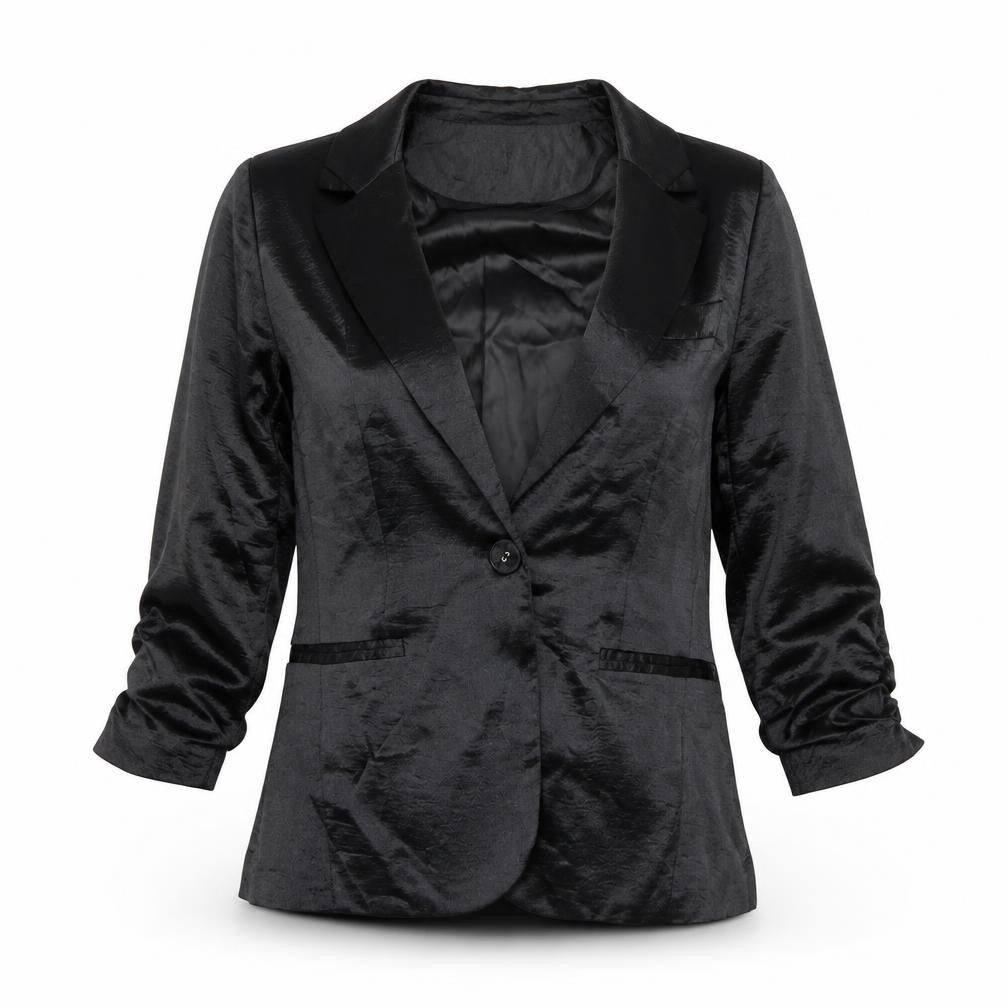 Womens UK Size S Mango Black Jacket