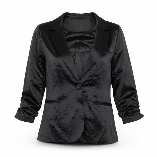 Womens UK Size S Mango Black Jacket