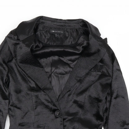 Womens UK Size S Mango Black Jacket
