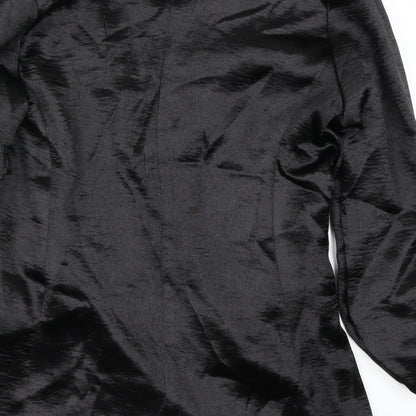 Womens UK Size S Mango Black Jacket