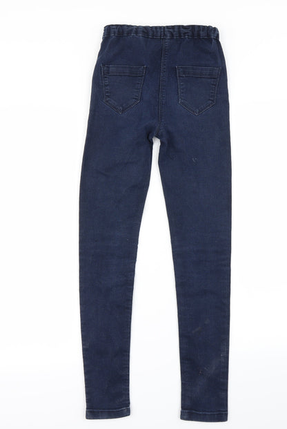 Preworn Girls Blue   Skinny Jeans Size 12 Years