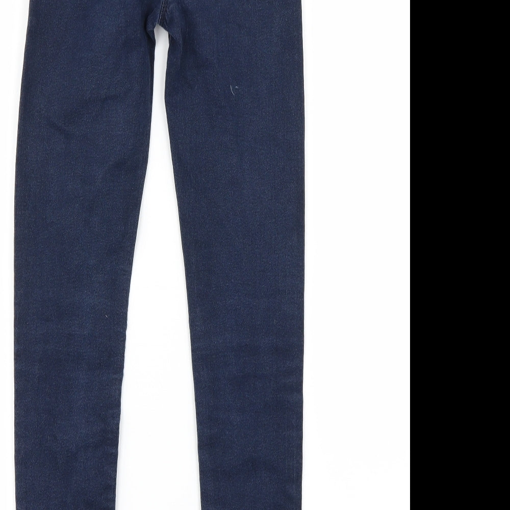 Preworn Girls Blue   Skinny Jeans Size 12 Years