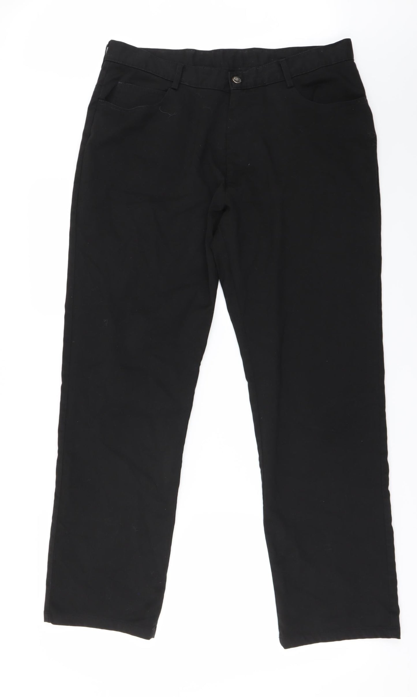 Preworn Mens Black   Trousers  Size 32 in L30 in