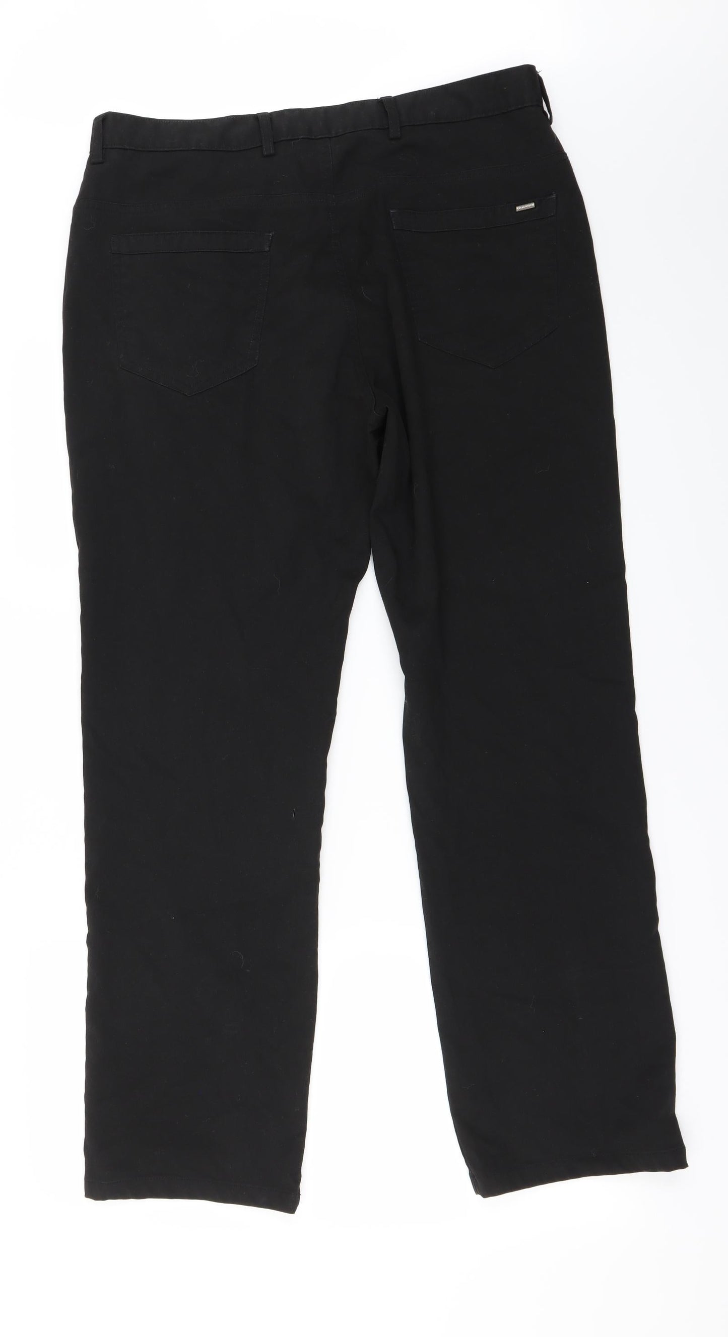 Preworn Mens Black   Trousers  Size 32 in L30 in