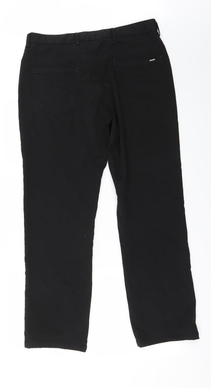 Preworn Mens Black   Trousers  Size 32 in L30 in