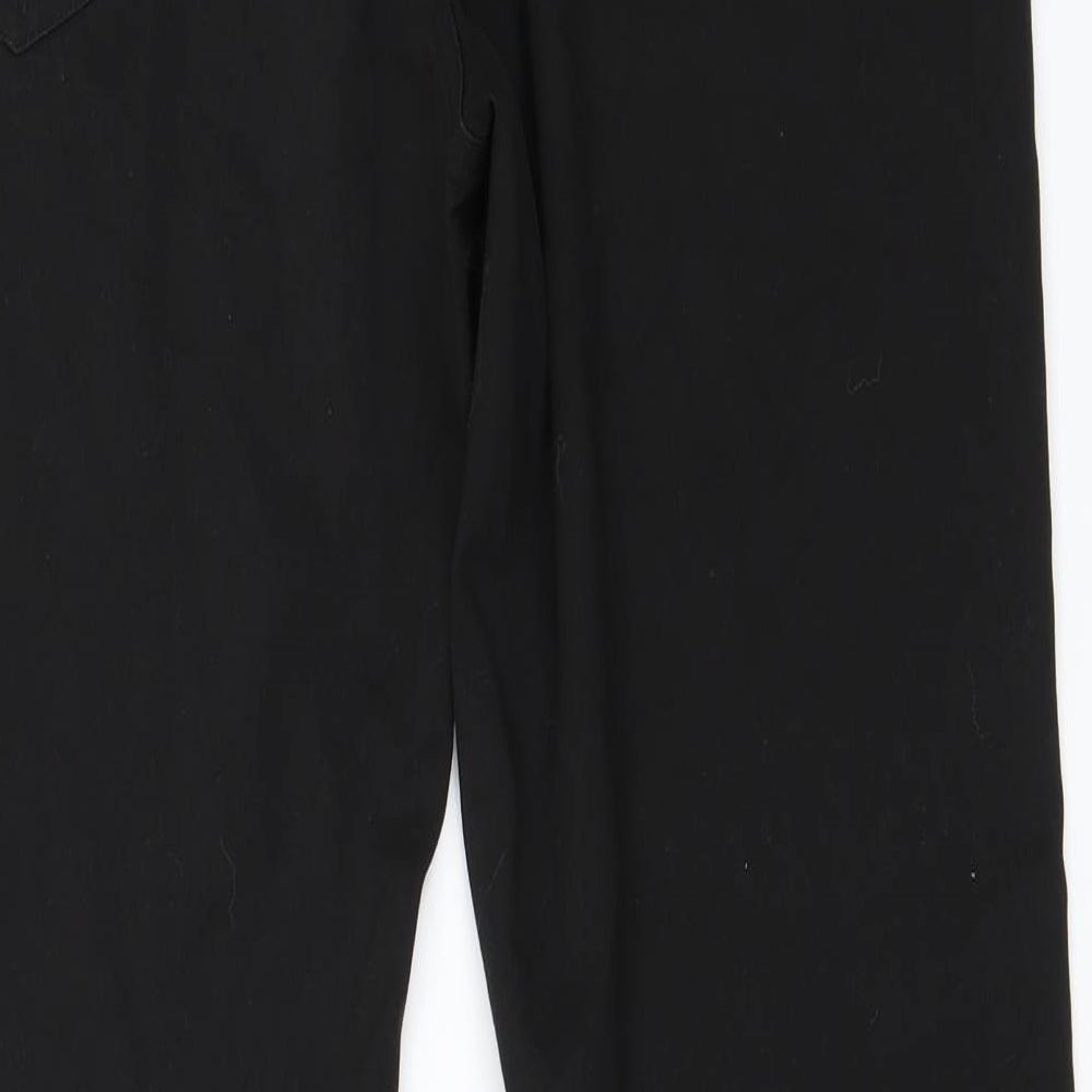 Preworn Mens Black   Trousers  Size 32 in L30 in