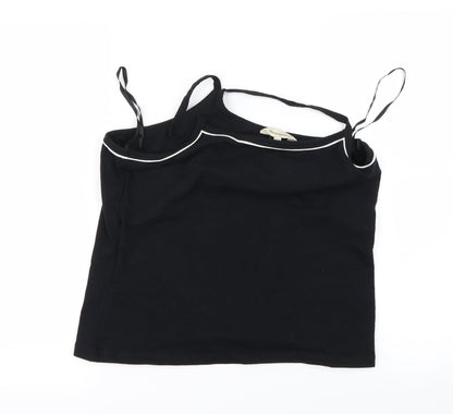 Womens UK Size 20 Atmosphere Black Basic T-Shirt