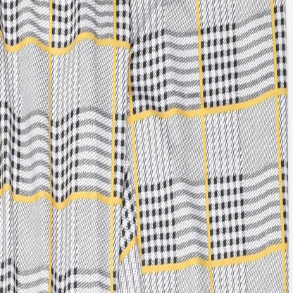 SheIn Womens Grey Check  Jegging Leggings Size XS L24 in