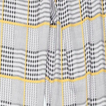 SheIn Womens Grey Check  Jegging Leggings Size XS L24 in