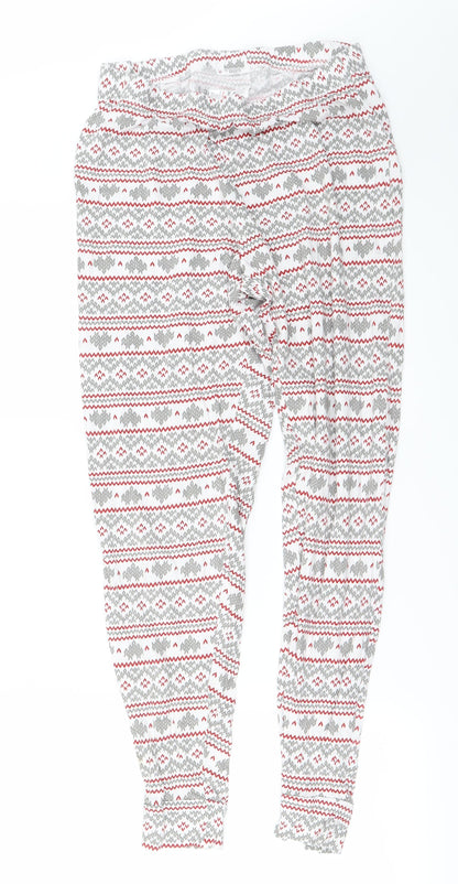 George Womens White   Jegging Leggings Size 10 L24 in