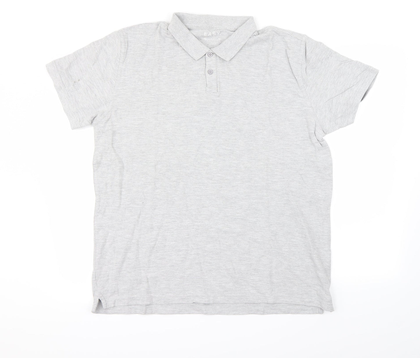 Preworn Mens Grey Houndstooth   Polo Size XL