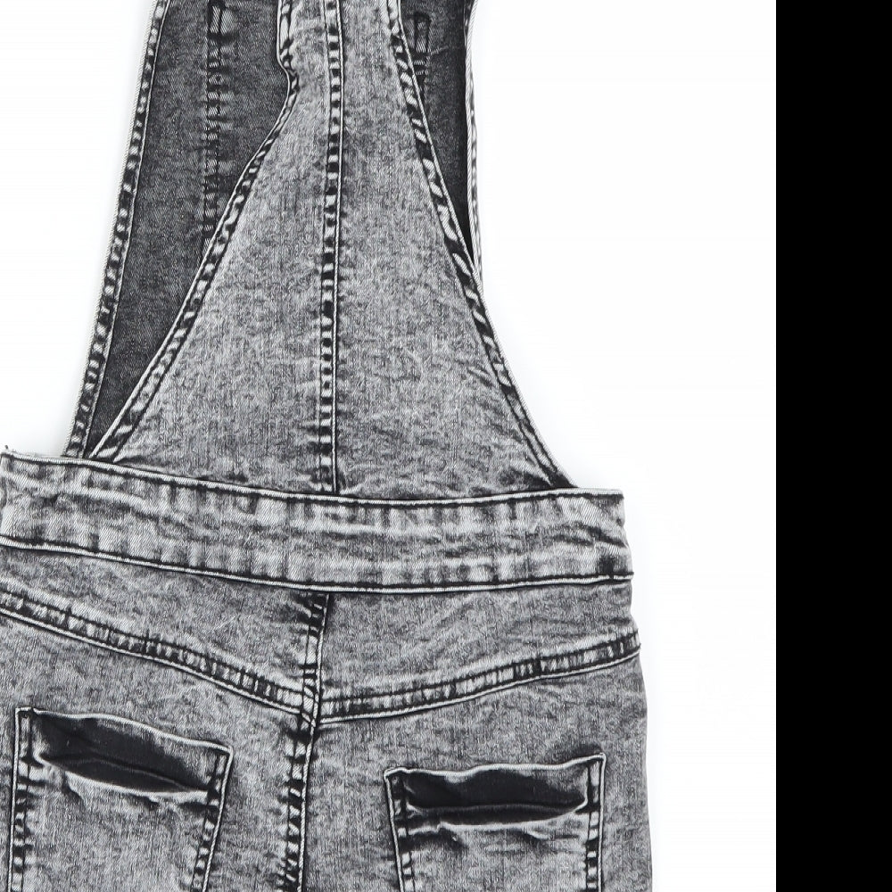 365 Denim  Girls Grey   Jumpsuit One-Piece Size 10-11 Years