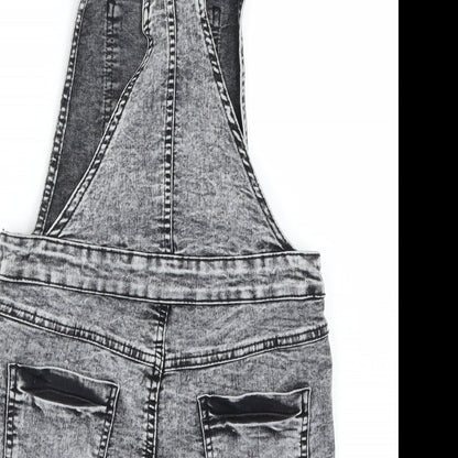 365 Denim  Girls Grey   Jumpsuit One-Piece Size 10-11 Years
