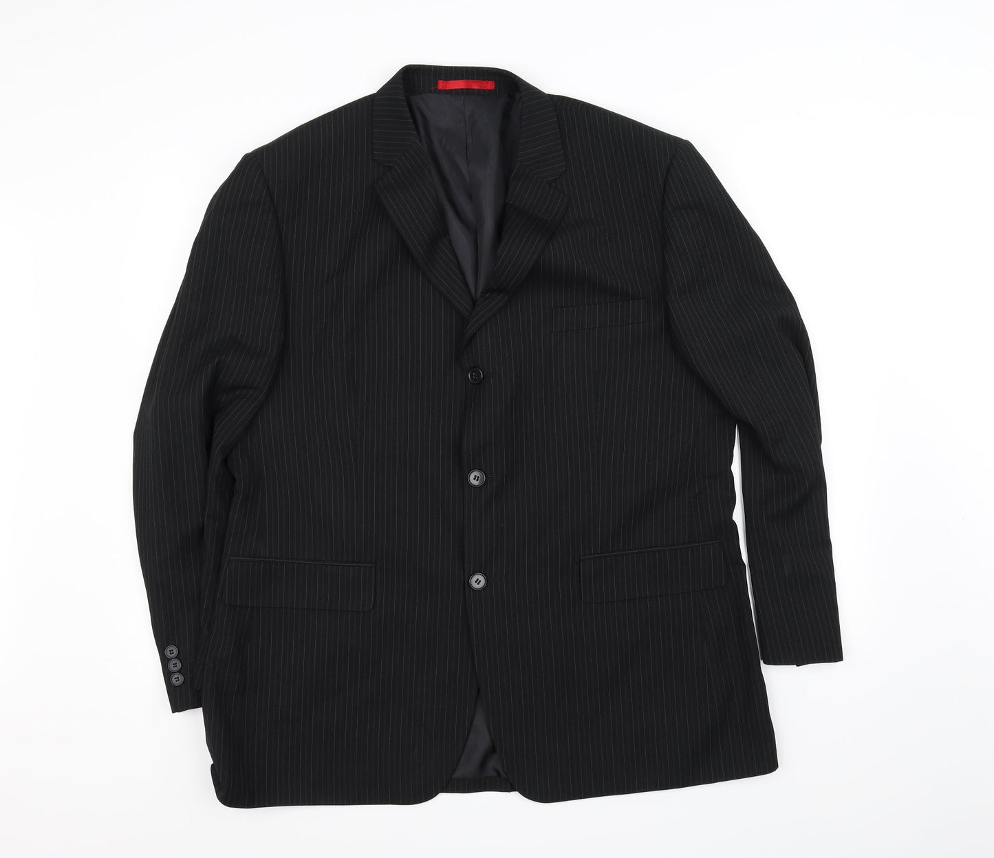 Mens UK Size 44 Burton Regular Black Suit Jacket