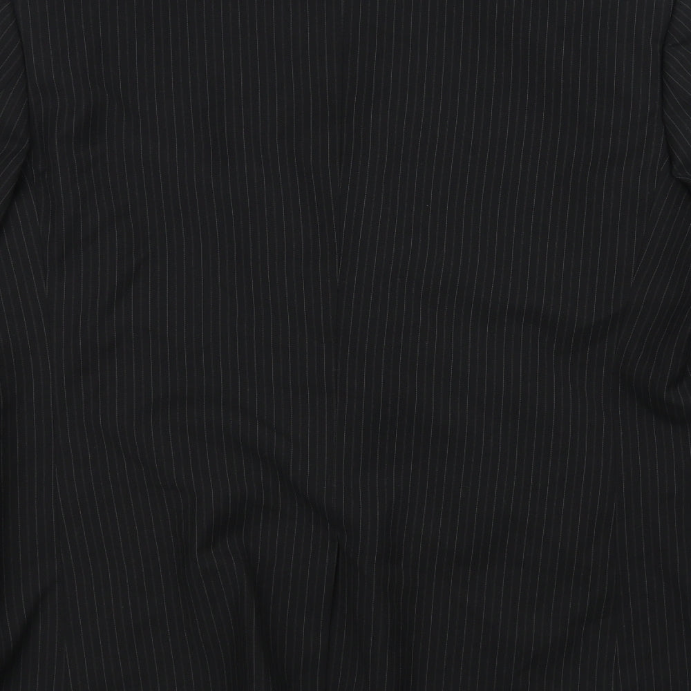 Mens UK Size 44 Burton Regular Black Suit Jacket