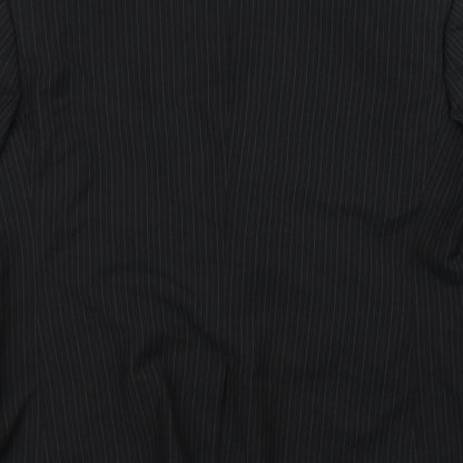 Mens UK Size 44 Burton Regular Black Suit Jacket