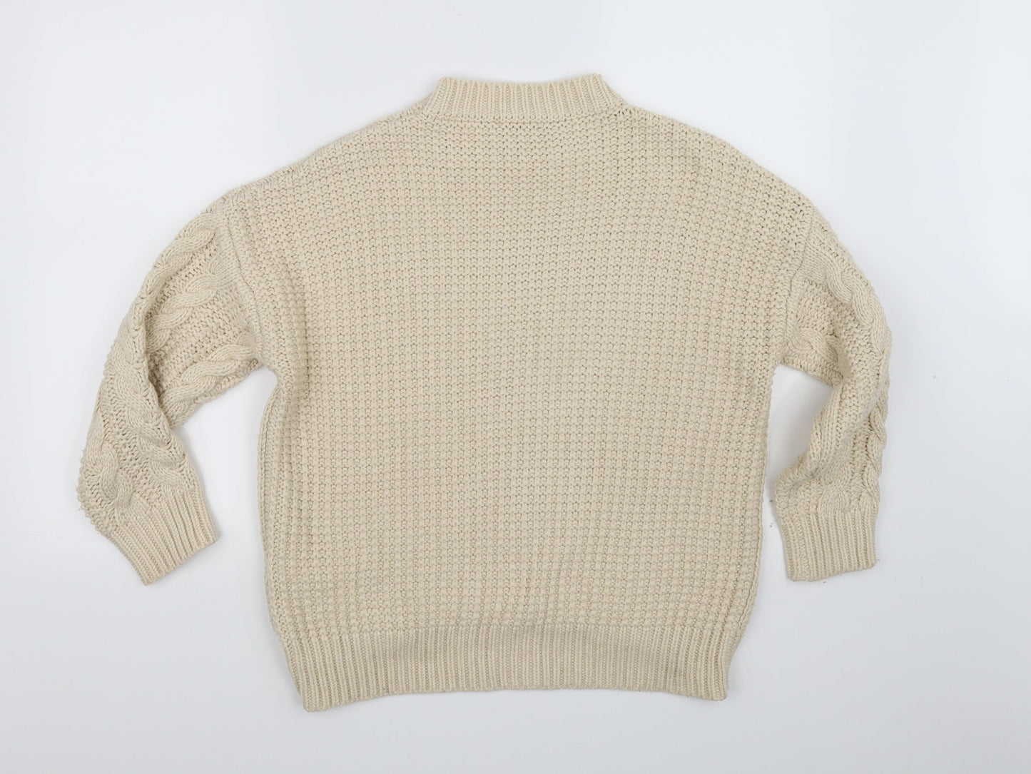 New Look Womens Beige   Pullover Jumper Size S