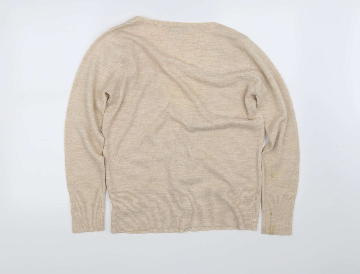 erive Womens Beige   Cardigan Jumper Size 16