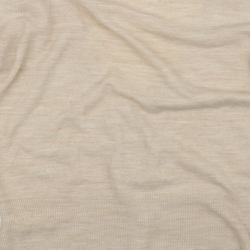 erive Womens Beige   Cardigan Jumper Size 16