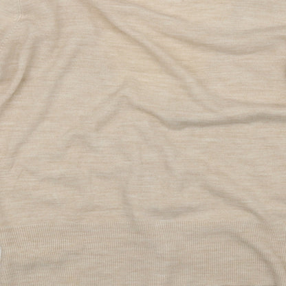 erive Womens Beige   Cardigan Jumper Size 16