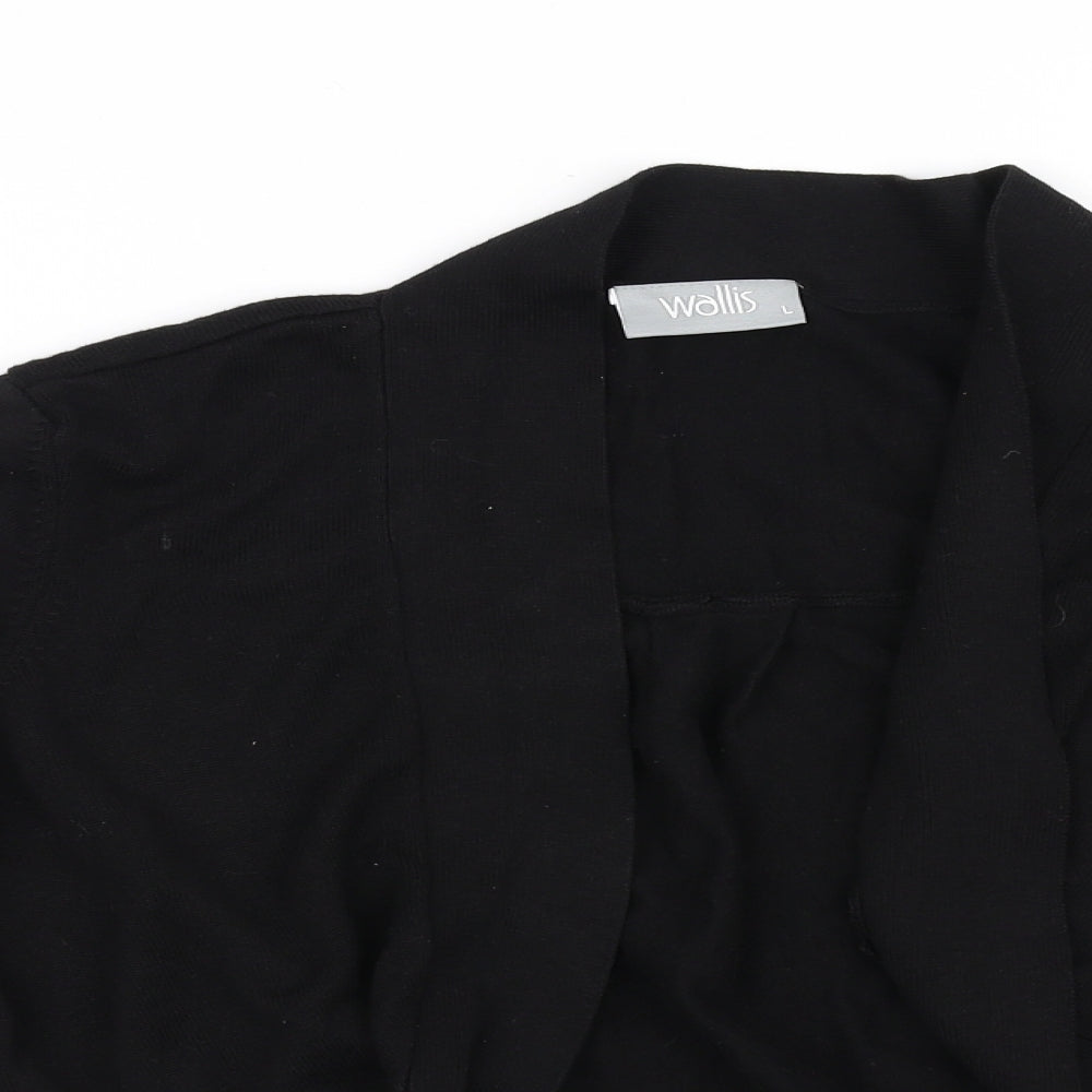 Wallis Womens Black   Cardigan Jumper Size L